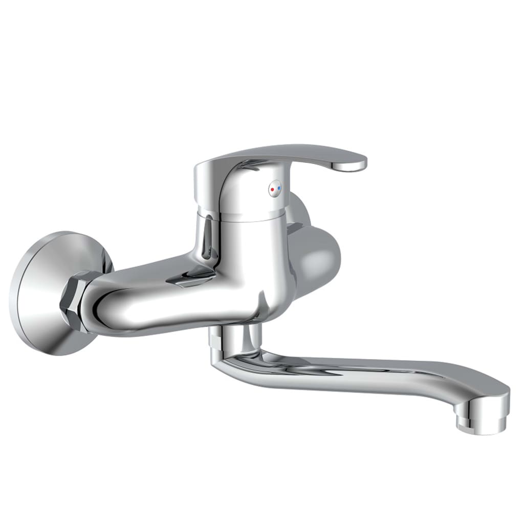 SCHÌÏTTE Wall Sink Mixer ORAZI Chrome