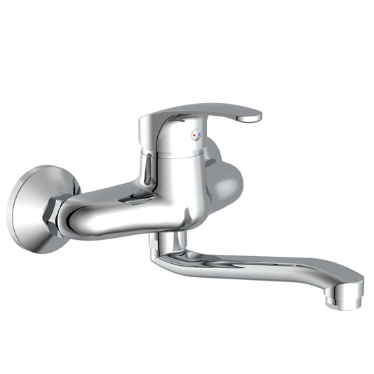 SCHÌÏTTE Wall Sink Mixer ORAZI Chrome