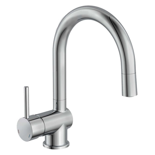 SCHÌÏTTE Sink Mixer with LED STELLA Chrome
