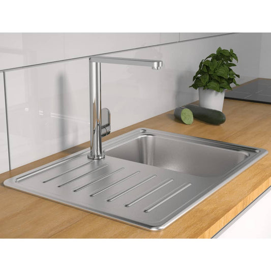 SCHÌÏTTE Sink Mixer with High Spout CHICAGO Chrome