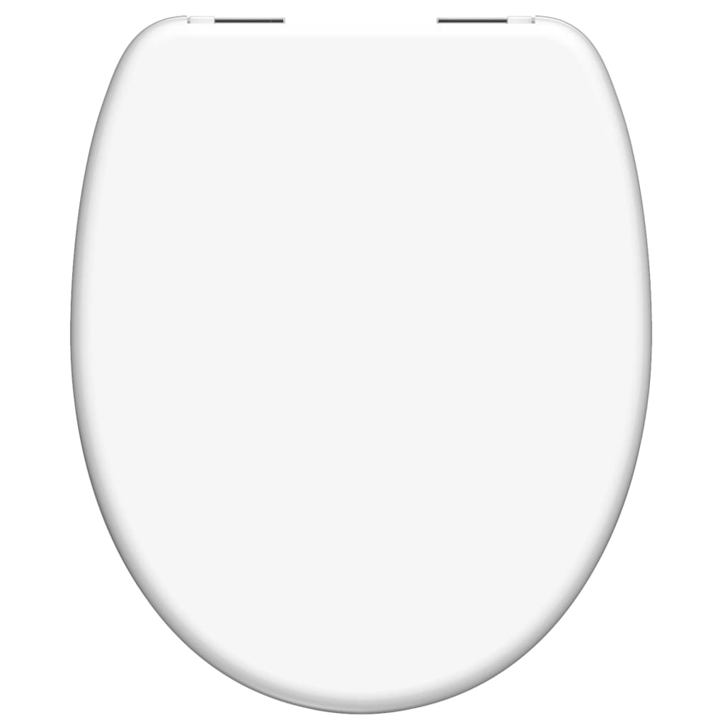 SCHÌÏTTE Duroplast Toilet Seat with Soft-Close WHITE