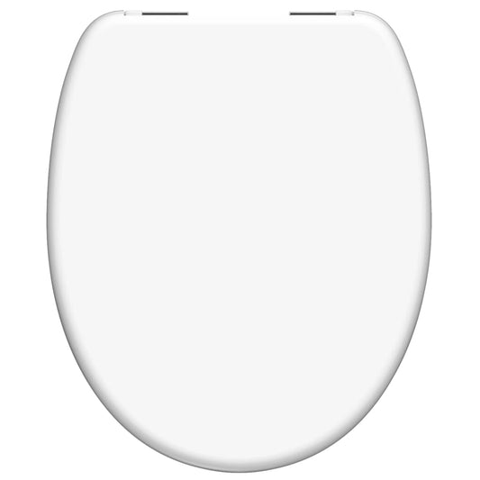 SCHÌÏTTE Duroplast Toilet Seat with Soft-Close WHITE