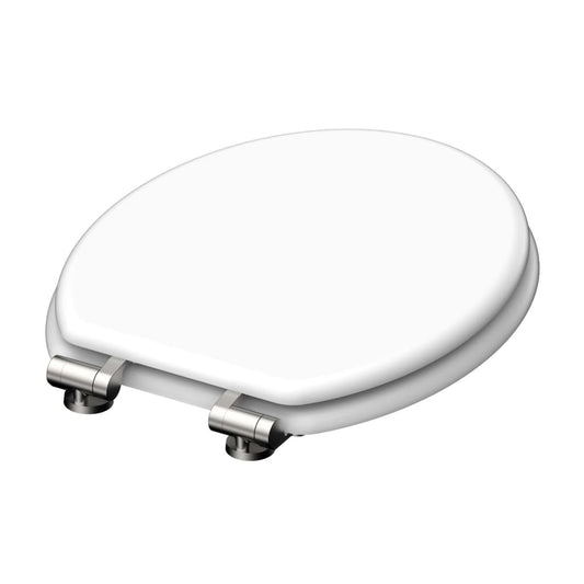 SCHÌÏTTE Toilet Seat WHITE Wood Core