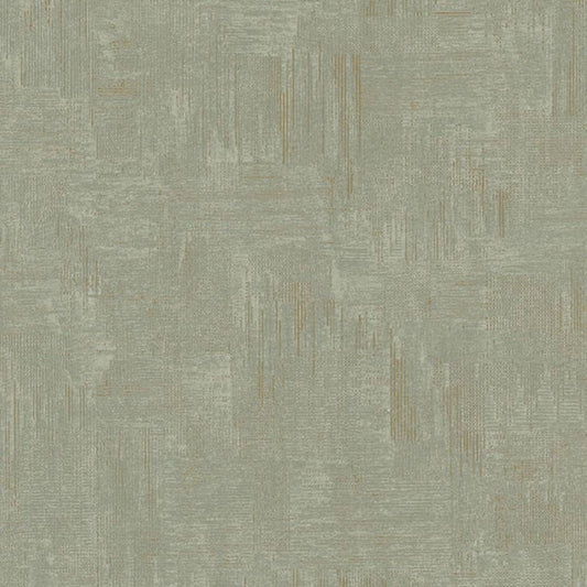 Noordwand Topchic Wallpaper Scratched Look Metallic Green and Grey