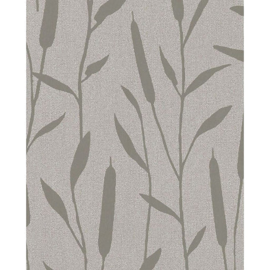 Noordwand Topchic Wallpaper Reed Plumes Metallic Beige