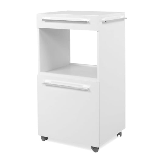 Finori Rolling Storage Cabinet Palma 35A White