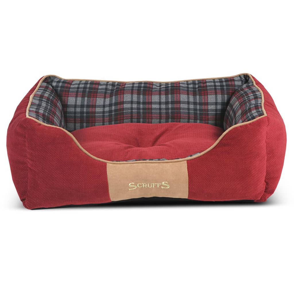 Scruffs Box Bed Highland Red M