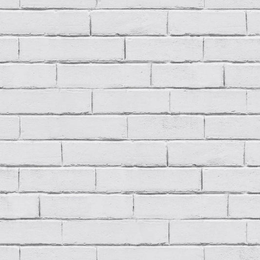 Noordwand Good Vibes Wallpaper Brick Wall Grey