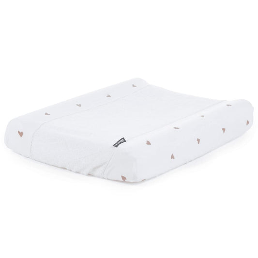CHILDHOME Changing Cushion Cover Jersey Hearts