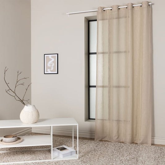 Venture Home Curtain Kaya 240x140 cm Polyester Beige