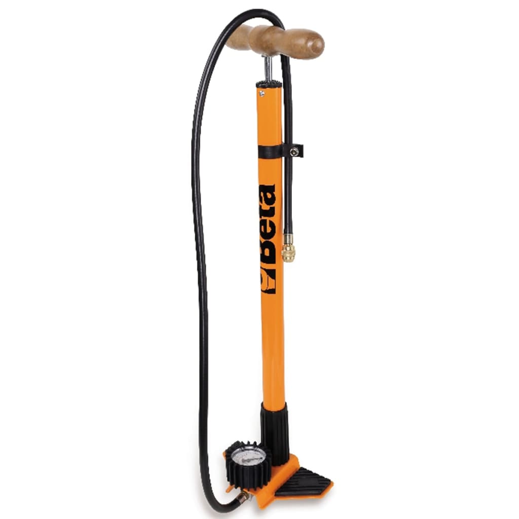 Beta Tools Bicycle Pump 9597P Orange Steel 095970100