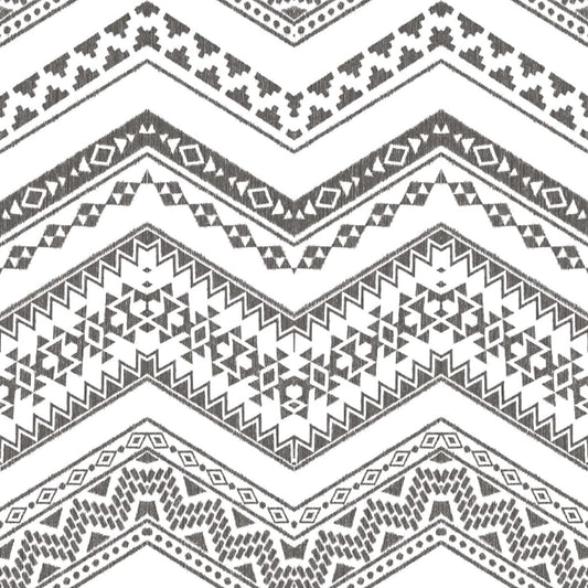 Noordwand Urban Friends & Coffee Wallpaper Etnico White and Black
