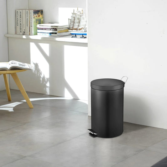 EKO Pedal Bin Classic 12 L Black