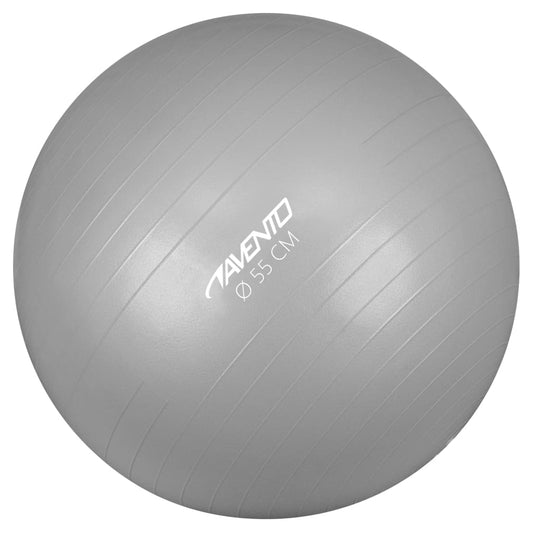 Avento Fitness/Gym Ball Dia. 55 cm Silver