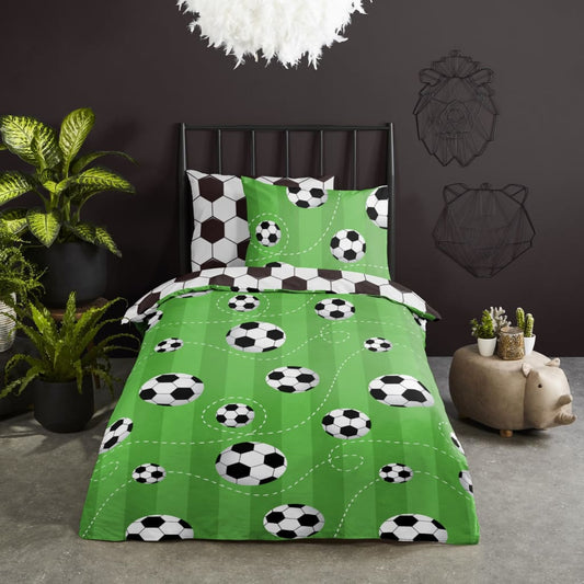 Good Morning Kids Duvet Cover Soccer 140x200/220 cm