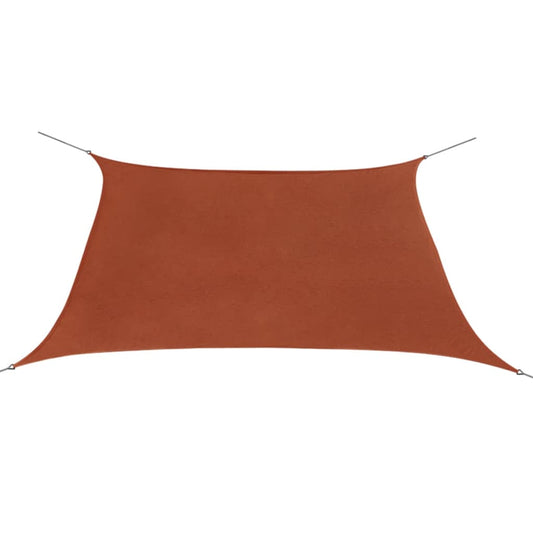 vidaXL Sunshade Sail Oxford Fabric Square 2x2 m Terracotta