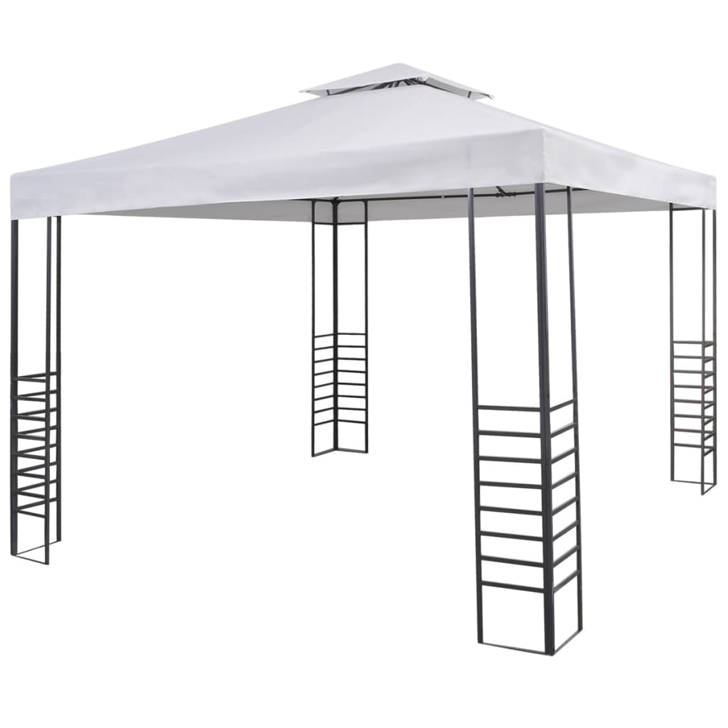 vidaXL Garden Marquee 3x3 m White