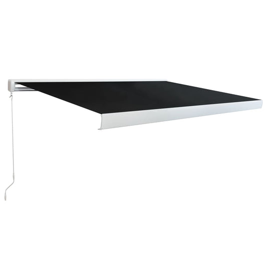 vidaXL Manual Cassette Awning 300 cm Anthracite