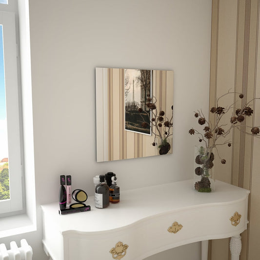 vidaXL Wall Mirror 50x50 cm Square Glass