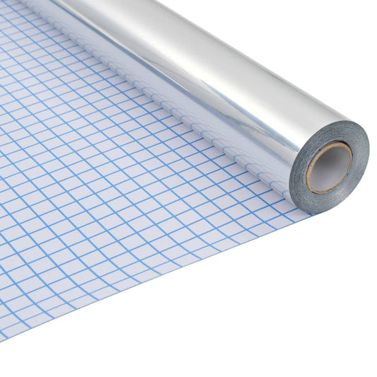 vidaXL Reflective Mirror Privacy Film Self-Adhesive 0.9x5 m