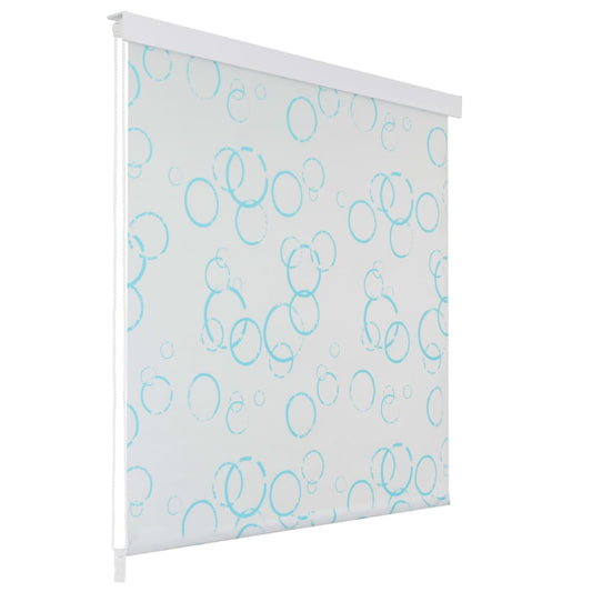 vidaXL Shower Roller Blind 160x240 cm Bubble