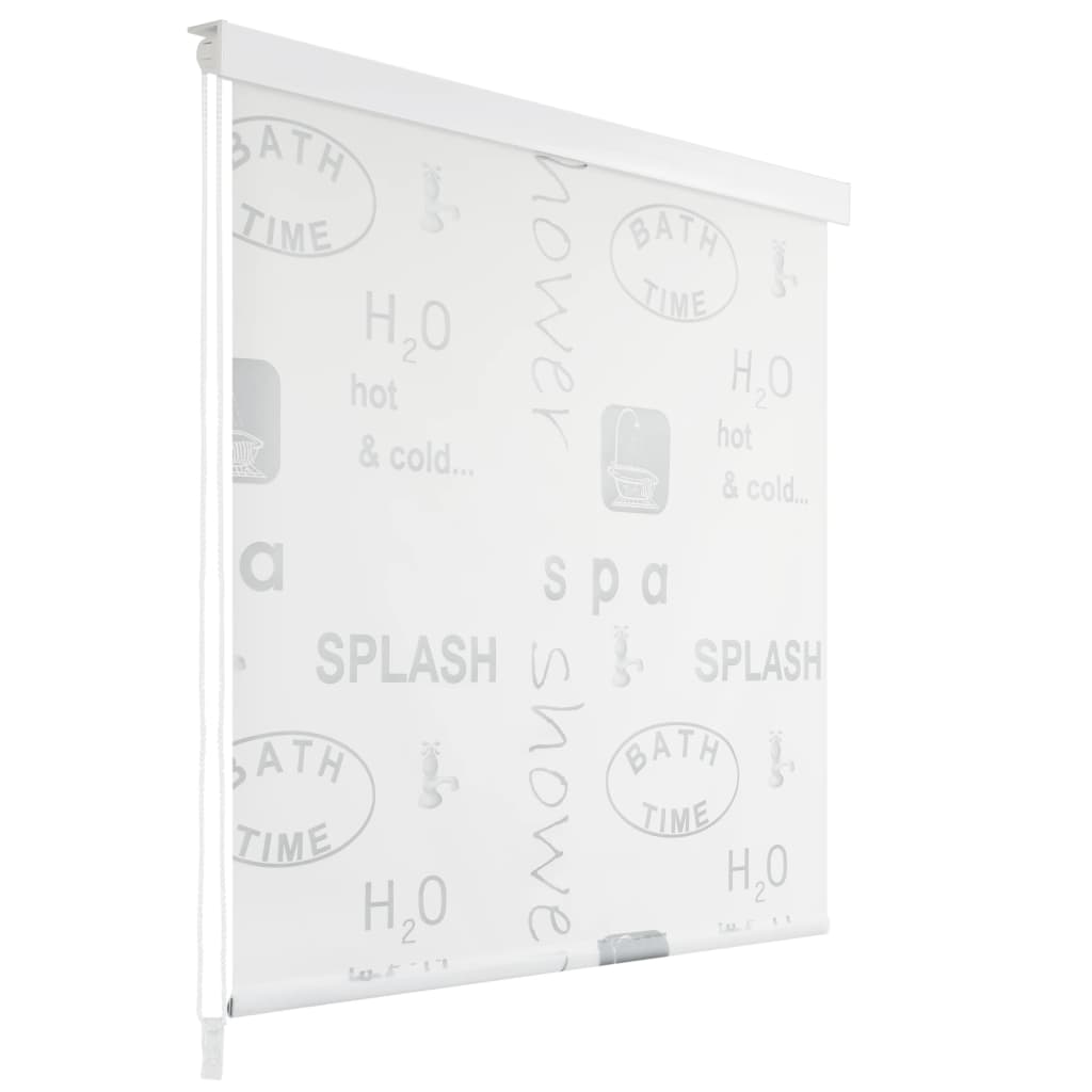 vidaXL Shower Roller Blind 100x240 cm Splash