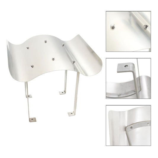 vidaXL Chimney Cowl Stainless Steel Silver