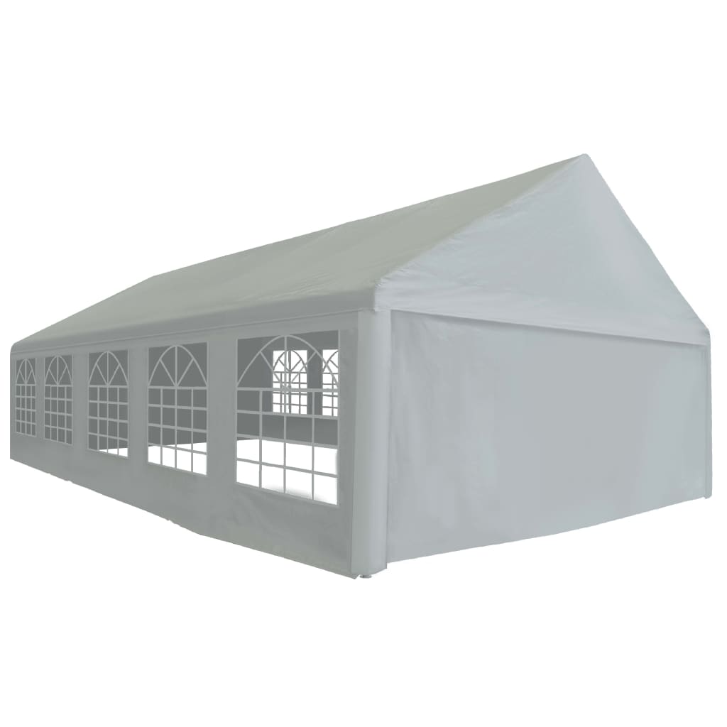 vidaXL Party Tent PE 5x10 m Grey