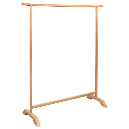 vidaXL Clothes Rack 125x175 cm Solid Oak Wood