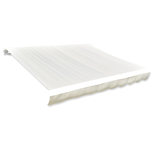 vidaXL Awning Top Sunshade Canvas Cream 450x300 cm