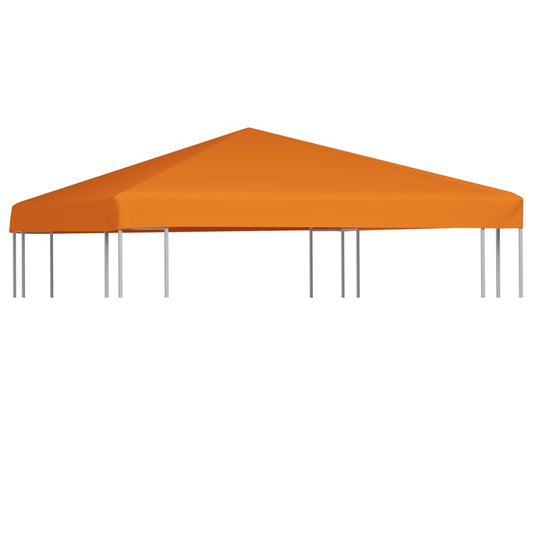 vidaXL Gazebo Top Cover 310 g/må_ 3x3 m Orange