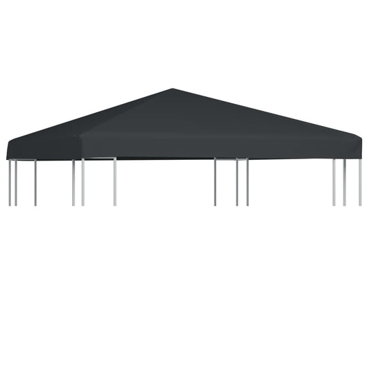 vidaXL Gazebo Top Cover 310 g/må_ 3x3 m Grey