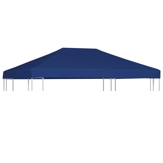vidaXL Gazebo Top Cover 310 g/må_ 4x3 m Blue