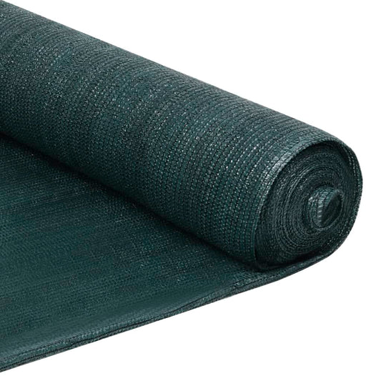 vidaXL Privacy Net HDPE 1x25 m Green