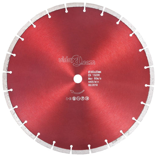 vidaXL Diamond Cutting Disc Steel 350 mm