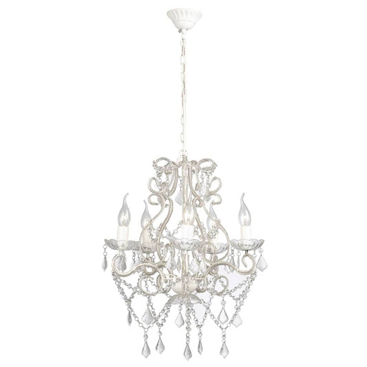 vidaXL Chandelier with 2800 Crystals E14