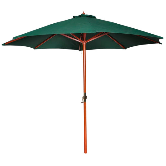 vidaXL Parasol Green 258 cm