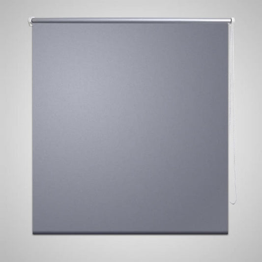 Roller Blind Blackout 80 x 230 cm Grey