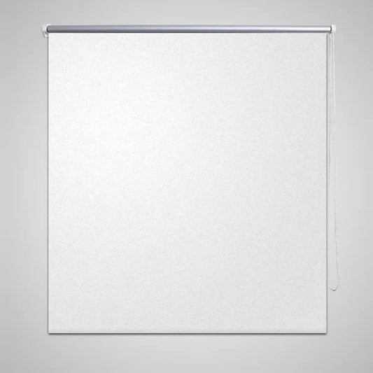 Roller Blind Blackout 40 x 100 cm White