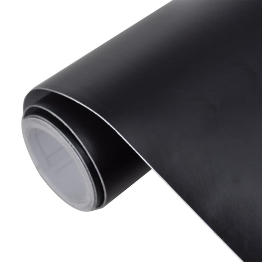 vidaXL Car Film Matt Black 200 x 152 cm Waterproof Bubble Free