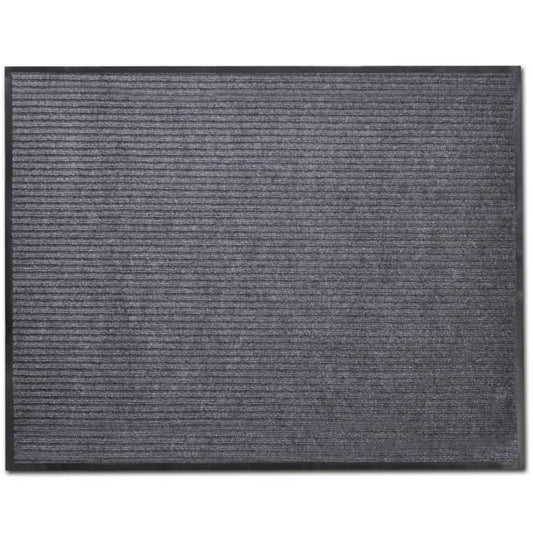 vidaXL Door Mat 120 x 180 cm Grey PVC