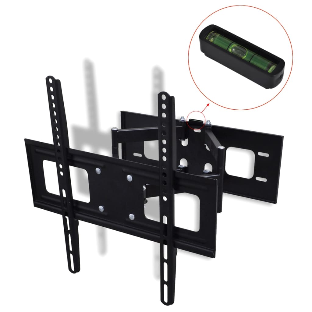vidaXL Double-armed Tilt & Swivel Wall Mounted TV Bracket 3D 400x400mm 32"-55"