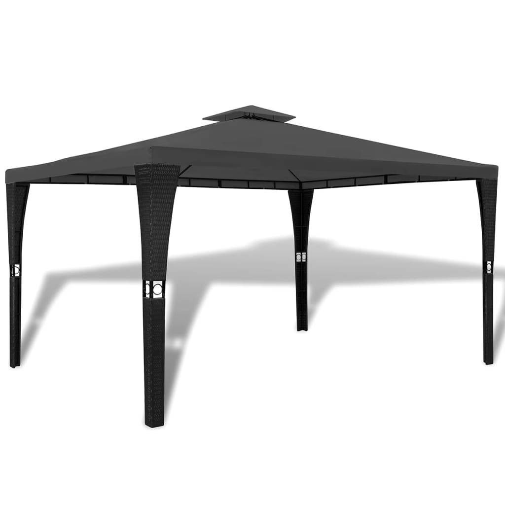vidaXL Gazebo with Roof 3x4 m Dark Grey