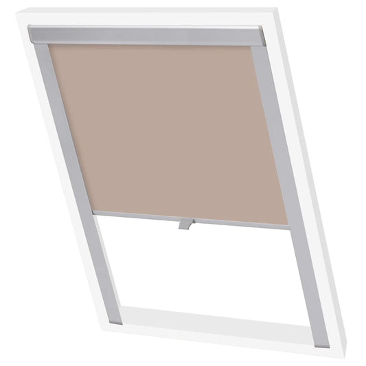 vidaXL Blackout Roller Blinds Beige F06