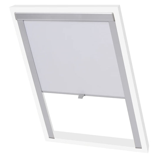 vidaXL Blackout Roller Blinds White C02
