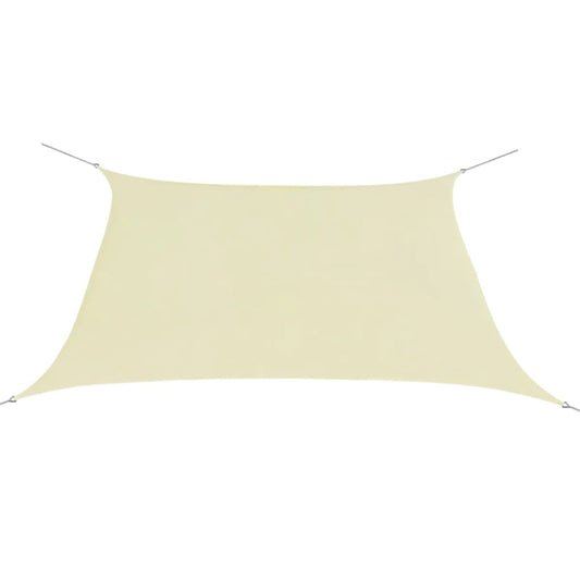 vidaXL Sunshade Sail Oxford Fabric Square 3.6x3.6 m Cream