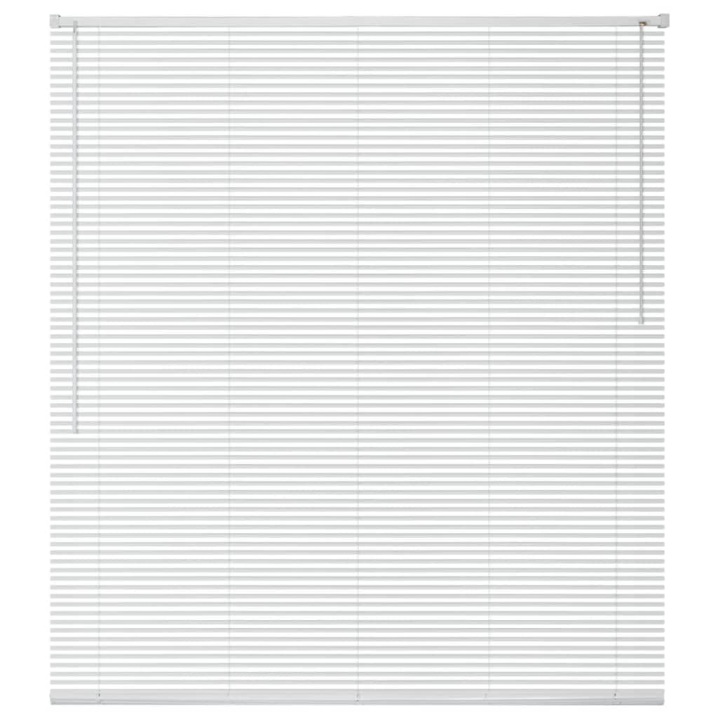 vidaXL Window Blinds Aluminium 100x130 cm White