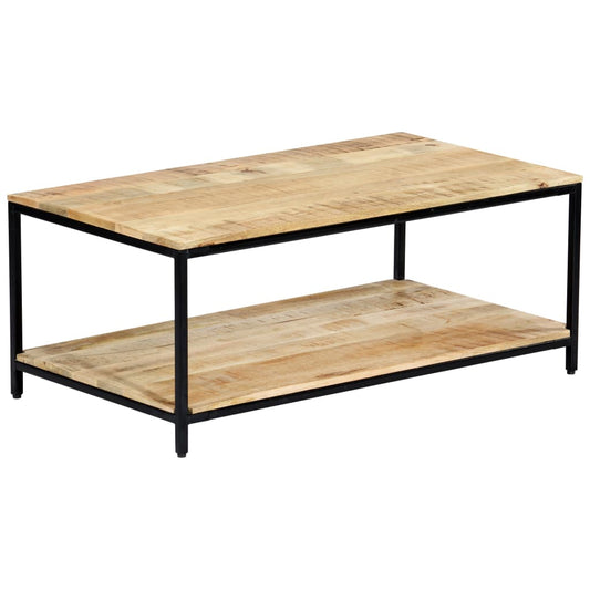 vidaXL Coffee Table 110x60x45 cm Solid Mango Wood
