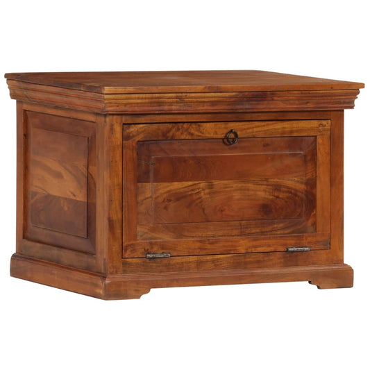 vidaXL Shoe Cabinet 60x40x41 cm Solid Acacia Wood