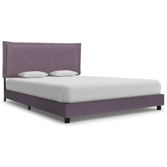 vidaXL Bed Frame Taupe Fabric 135x190 cm 4FT6 Double